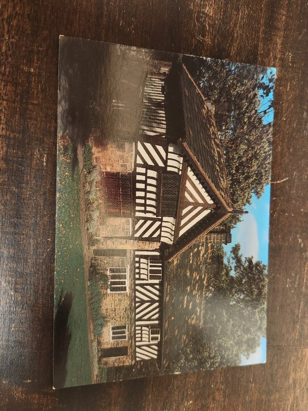 Bishops' House POST CARD Sheffield England Historic half-timbered Tudor House